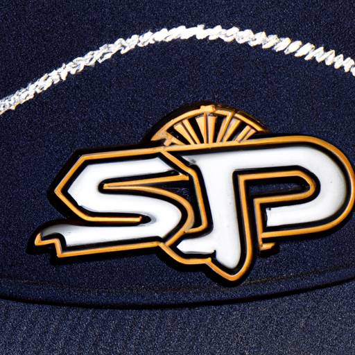 הלוגו של סן דייגו פאדרס מוצג בצורה בולטת על כובע בייסבול